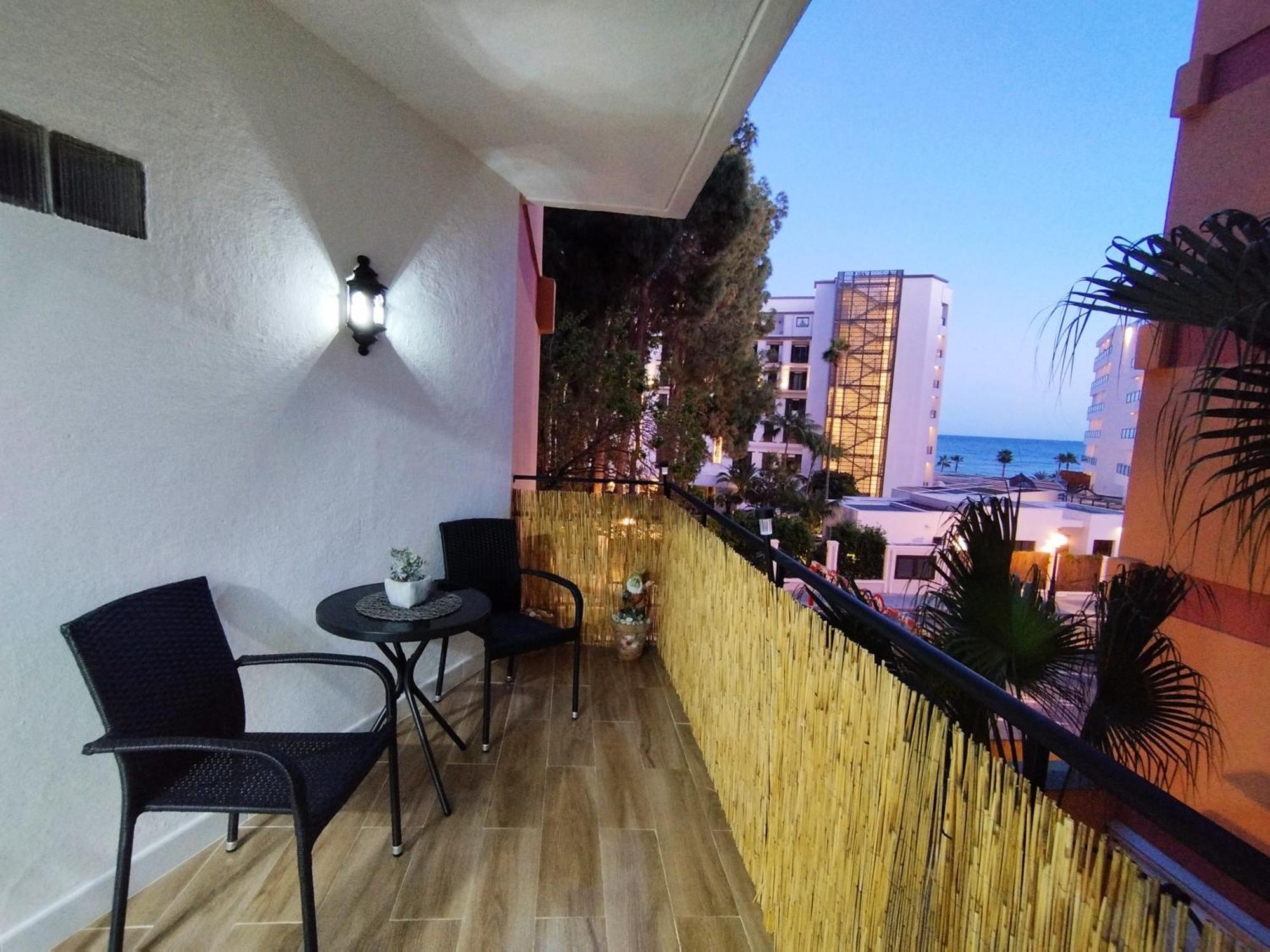 Amazing Front Sea View Studio. Marbella Centre Ngoại thất bức ảnh