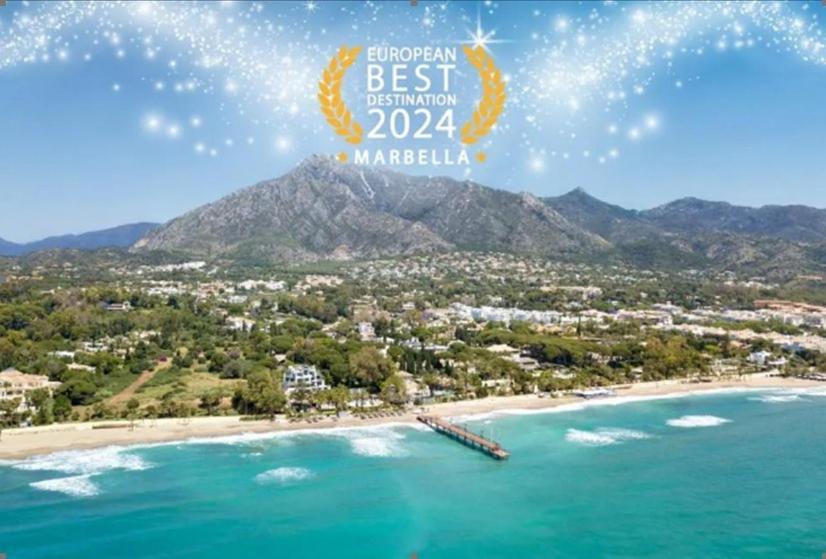 Amazing Front Sea View Studio. Marbella Centre Ngoại thất bức ảnh