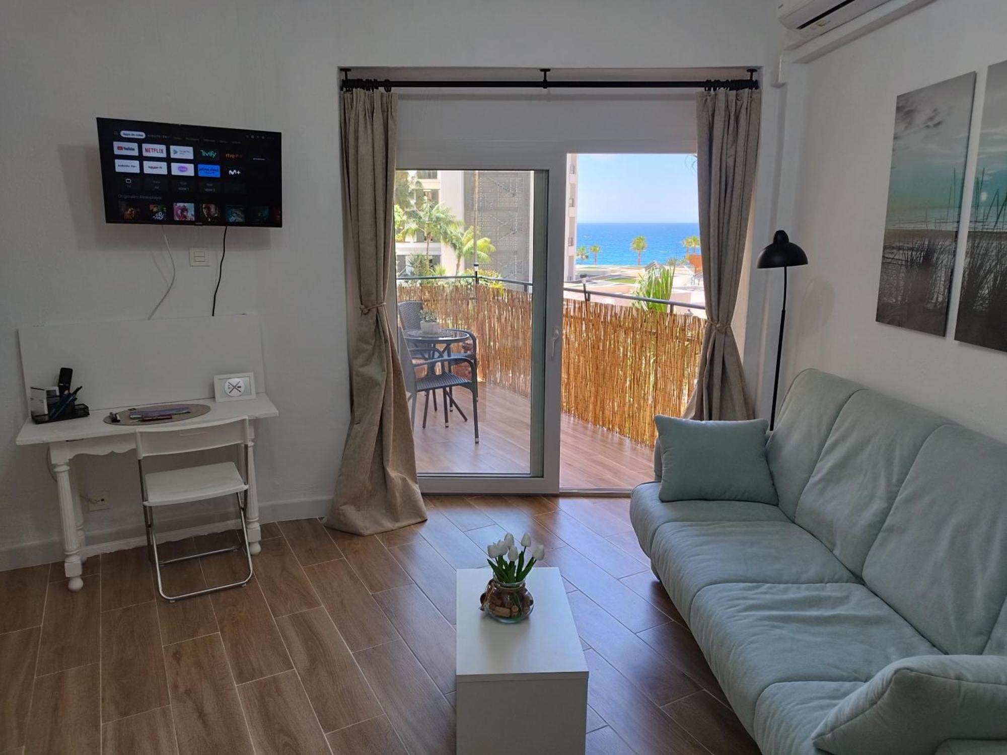 Amazing Front Sea View Studio. Marbella Centre Ngoại thất bức ảnh